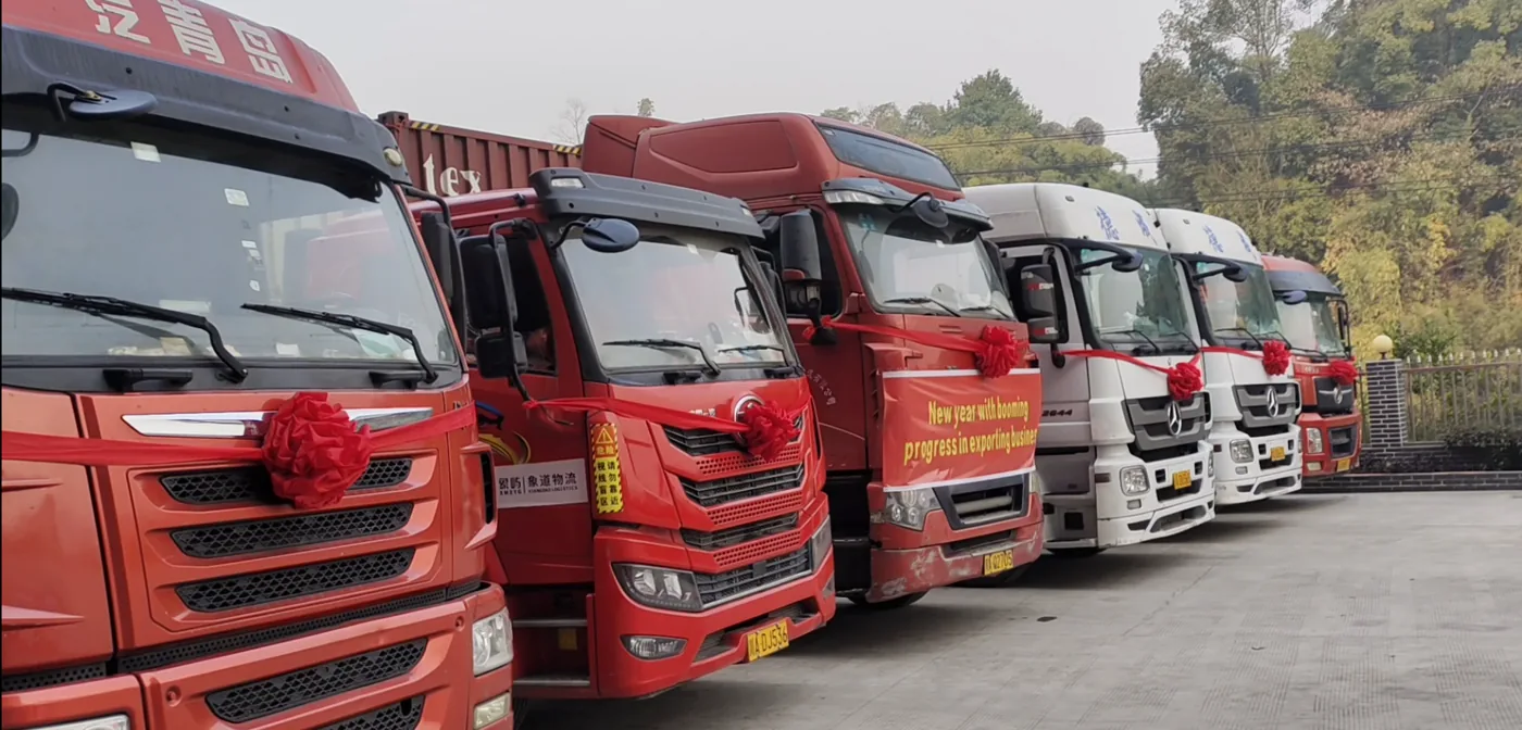 KONJOY export dispatch trucks