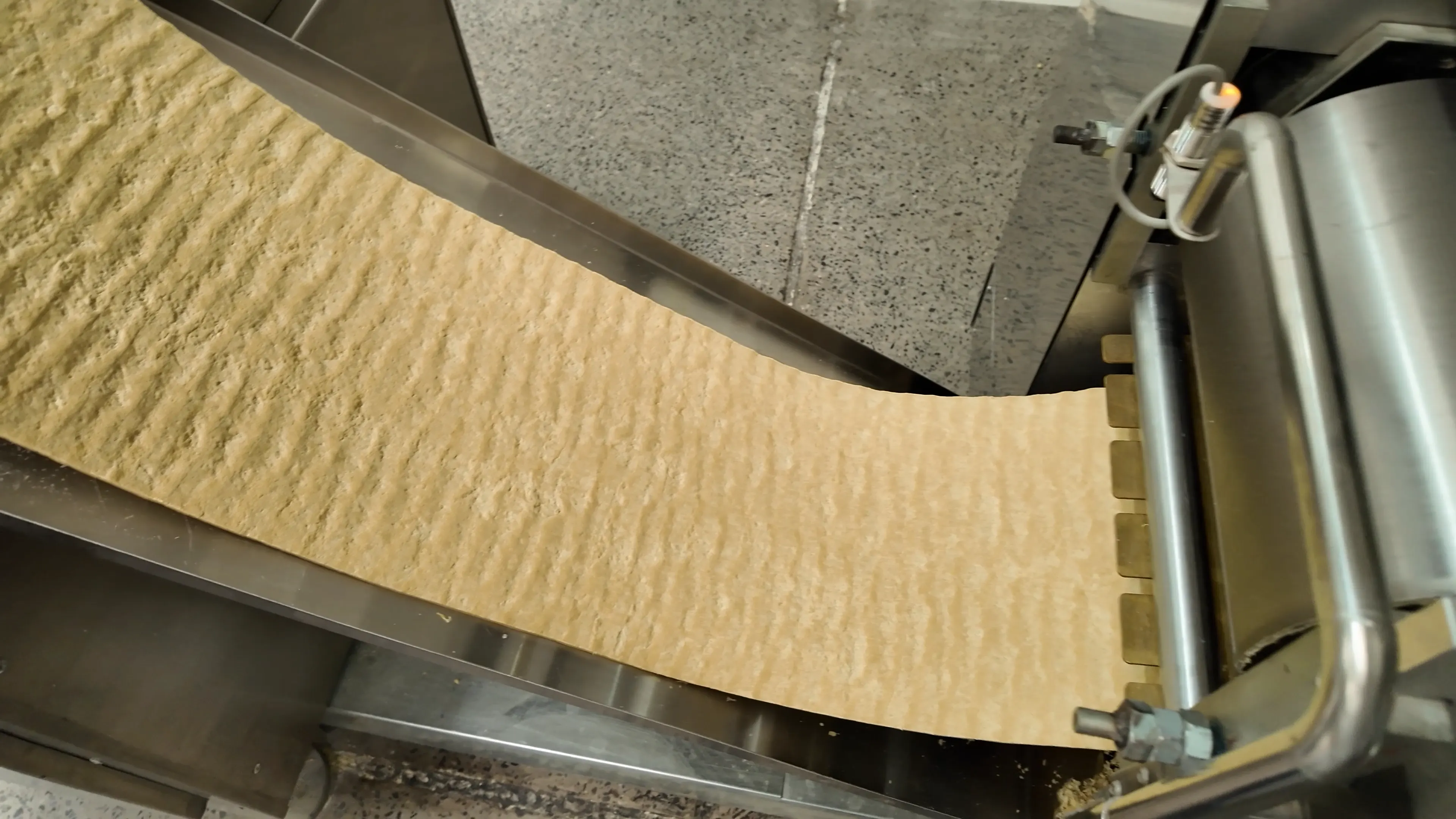Dough sheet preparation